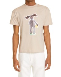 Jacquemus Le T Shirt Toutou Cotton Graphic Tee