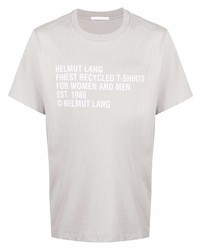 Helmut Lang Logo Crew Neck T Shirt