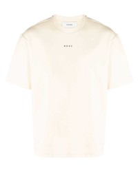 Róhe Logo Print Cotton Blend T Shirt