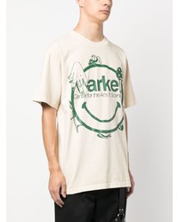 MARKET Logo Print Cotton T Shirt