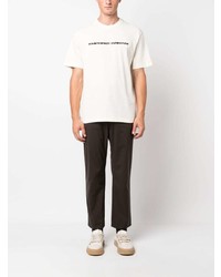 Emporio Armani Logo Print Cotton T Shirt