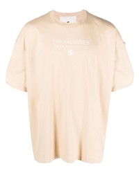 The Salvages Logo Print Cotton T Shirt