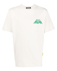 BARROW Logo Print Cotton T Shirt