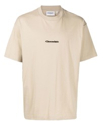 Chocoolate Logo Print Detail T Shirt