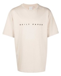 Daily Paper Logo Print Oversize T Shirt