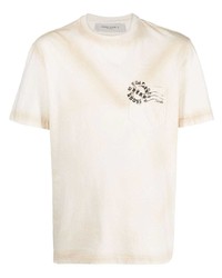 Golden Goose Logo Print Pocket T Shirt