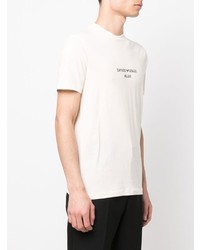 Emporio Armani Logo Print Short Sleeve T Shirt