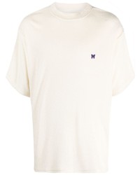 Needles Logo Print Short Sleeve T Shirt