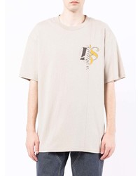 Izzue Logo Print Short Sleeved T Shirt