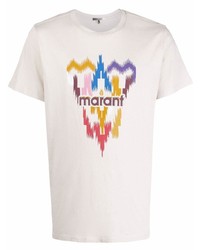 Isabel Marant Logo Print Short Sleeved T Shirt