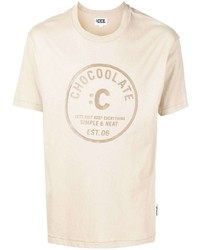 Chocoolate Logo Print Short Sleeved T Shirt