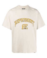 Represent Logo Print T Shirt