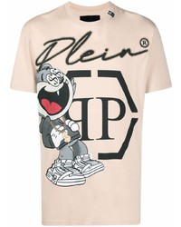 Philipp Plein Logo Print T Shirt