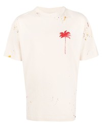 Palm Angels Logo Print T Shirt