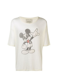 Laneus Mickey Print T Shirt