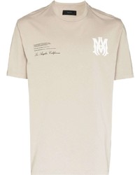 Amiri Military Specs Logo Print Cotton T Shirt