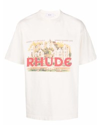 Rhude Monaco Logo T Shirt