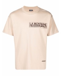 Jacquemus Montagne Graphic Print T Shirt