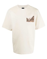 Juun.J Mountain Print Cotton T Shirt