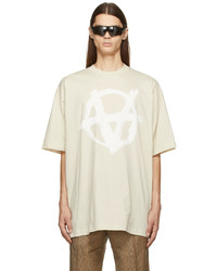 Vetements Off White Double Anarchy T Shirt