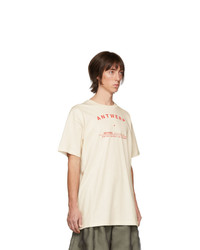 Raf Simons Off White Tour Antwerp T Shirt