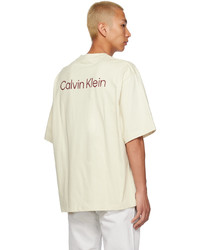 Calvin Klein Off White Wrangler T Shirt