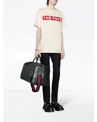 Gucci Oversize T Shirt With The Face