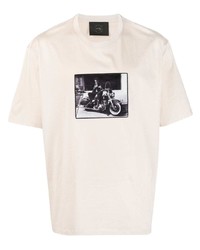 Limitato Photograph Print Cotton T Shirt