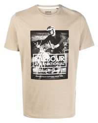Barbour International Printed T Shirt
