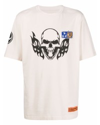 Heron Preston Skull Print T Shirt