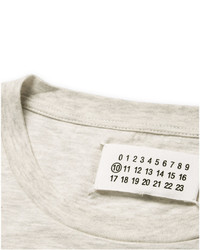 Maison Margiela Slim Fit Printed Cotton Jersey T Shirt
