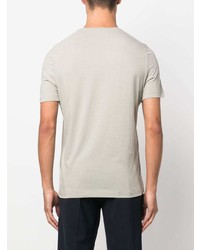 Corneliani Slogan Print Cotton T Shirt