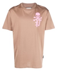 Philipp Plein Ss Skullbones Cotton T Shirt