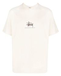 Stussy Stssy Logo Print Short Sleeve T Shirt