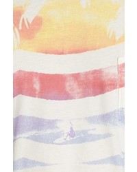 Sol Angeles Sun Glow V Graphic Crewneck T Shirt