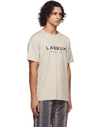 Labrum Taupe Logo T Shirt