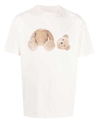 Palm Angels Teddy Bear Cotton T Shirt