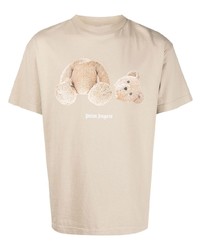 Palm Angels Teddy Bear Print T Shirt