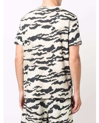 Just Cavalli Tiger Print Logo T Shirt