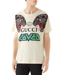Gucci Tiger Print T Shirt, $650 | Nordstrom | Lookastic