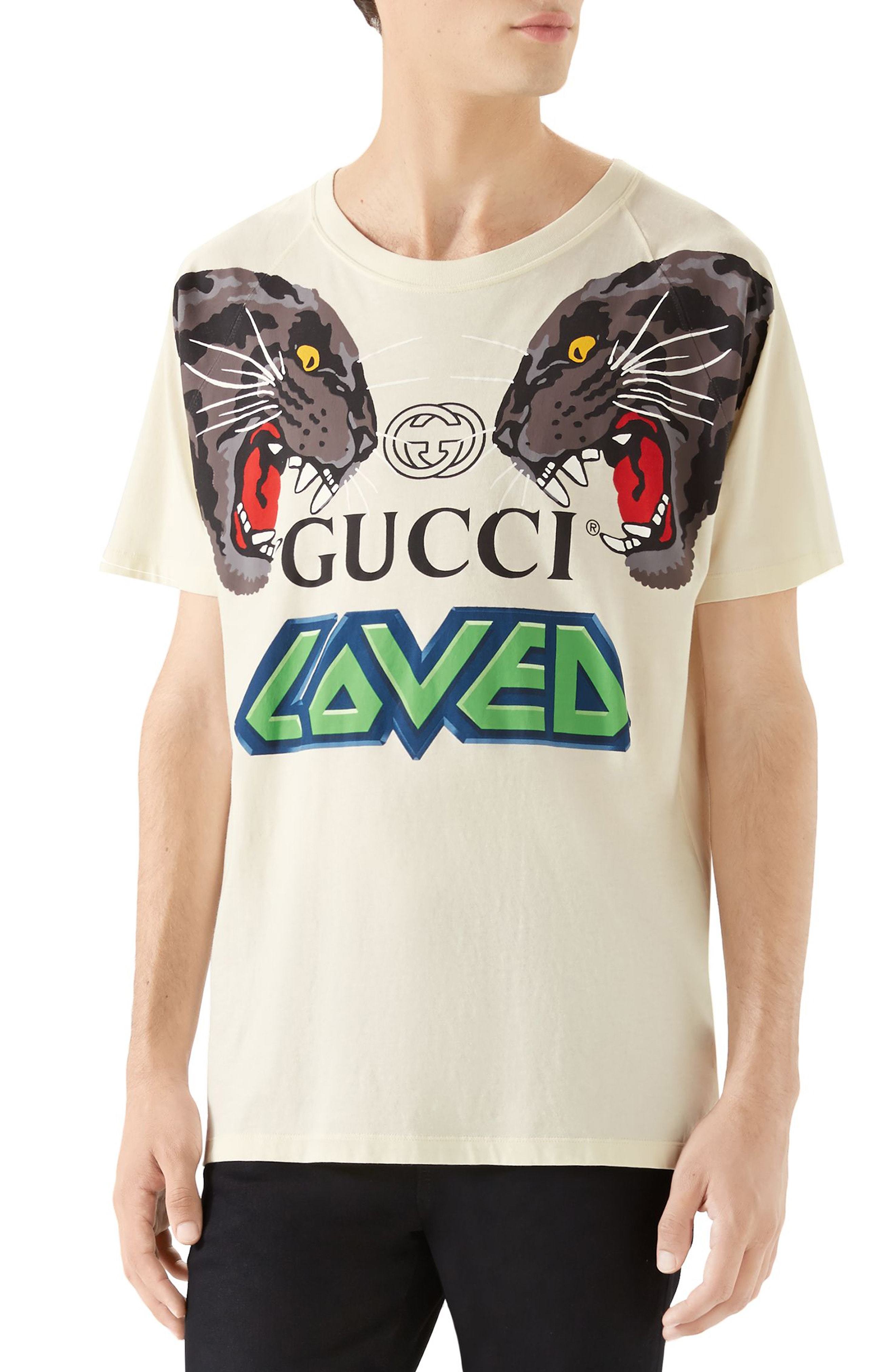Mængde af beundre spor Gucci Tiger Print T Shirt, $650 | Nordstrom | Lookastic