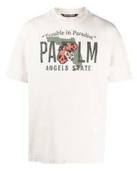 Palm Angels Trouble In Paradise Print T Shirt