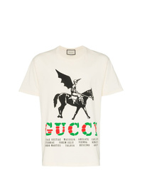 Gucci Winged Jockey Guccy Logo T Shirt