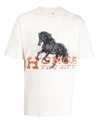 HONOR THE GIFT Work Horse Print Cotton T Shirt