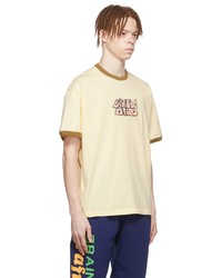 Brain Dead Yellow Cotton T Shirt