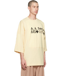 A. A. Spectrum Yellow Portrait T Shirt