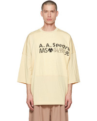 A. A. Spectrum Yellow Portrait T Shirt