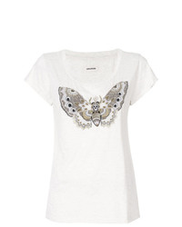 Zadig & Voltaire Zadigvoltaire Butterfly Print T Shirt