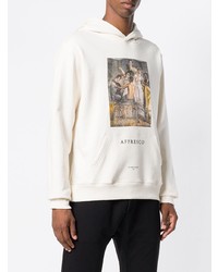 Ih Nom Uh Nit Affresco Graphic Print Hooded Sweatshirt