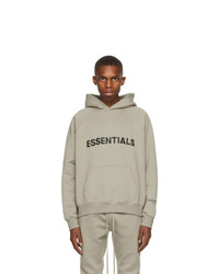 Essentials Khaki Pullover Logo Hoodie